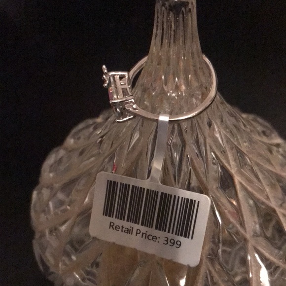 925 Sterling Silver Natural Rainbow Quartz Ring - Picture 3 of 3